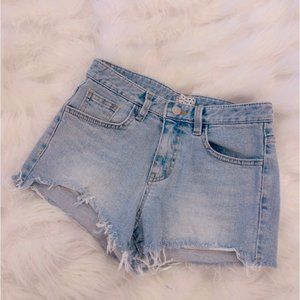 Korean Chuu -5kg Jean Shorts Size 0 / 24